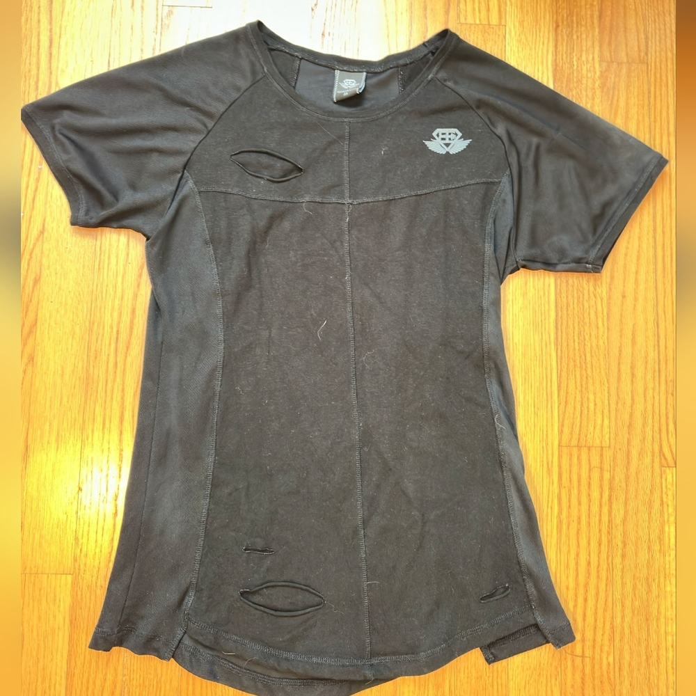 Black Short Sleeve Men's Tee